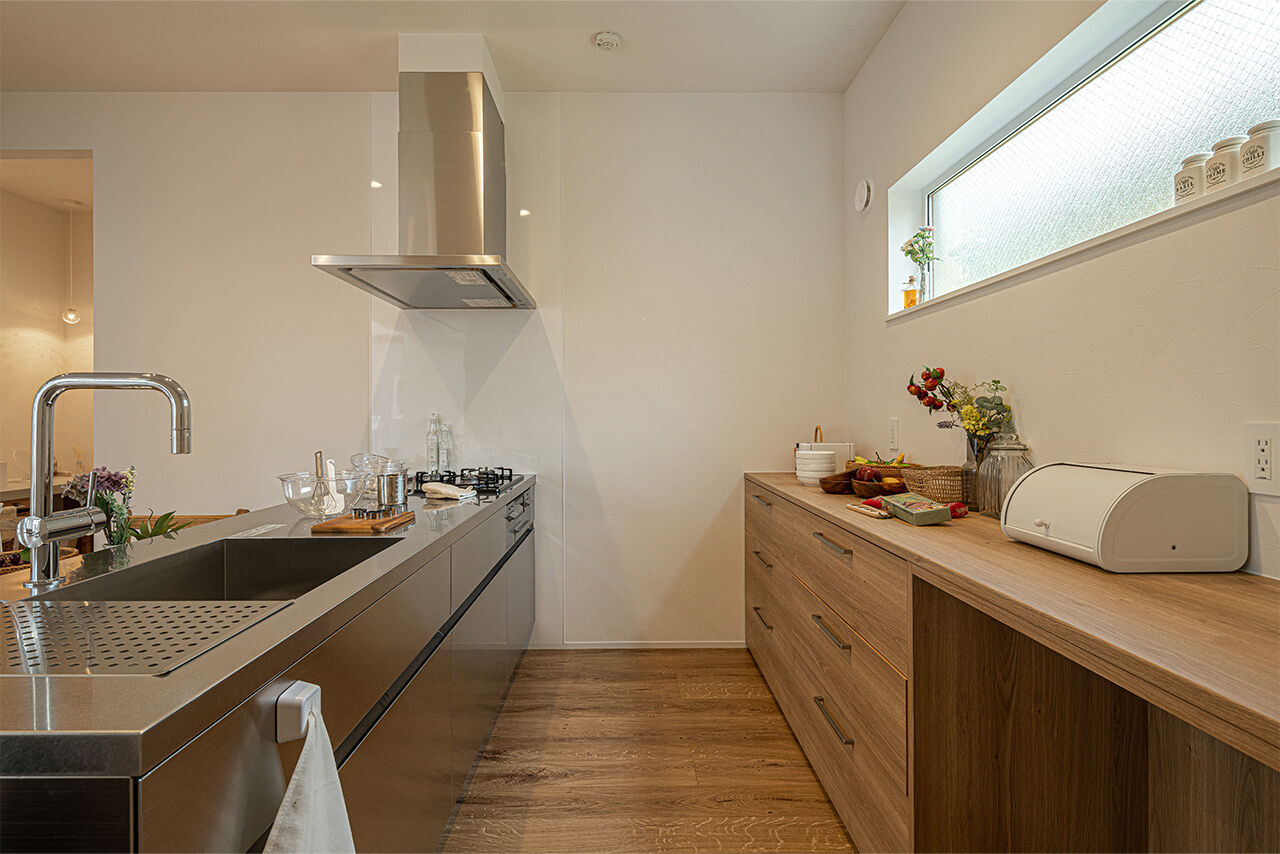 ロゴスホーム 【帯広市】白を基調とした家の建築実例画像3