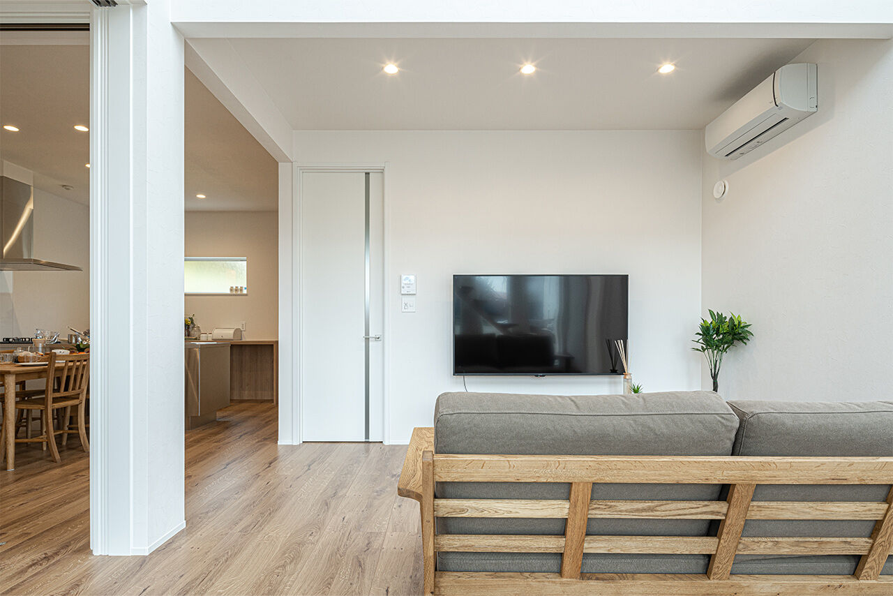 ロゴスホーム 【帯広市】白を基調とした家の建築実例画像10