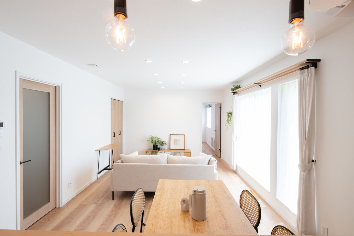 ロゴスホーム 【北海道/函館市/平屋】収納力抜群の平屋。永く愛せるシンプルで心地よい住まい。の建築実例画像4