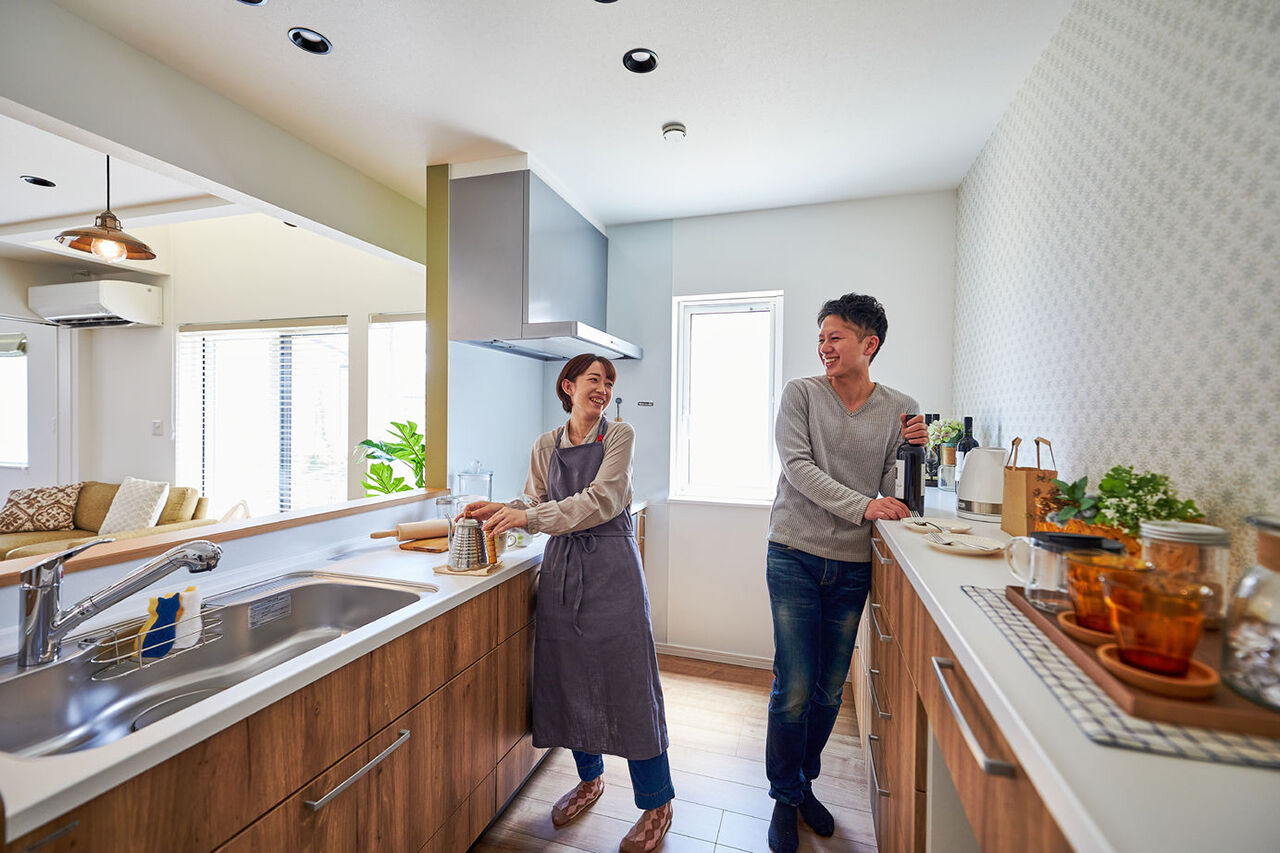 ロゴスホーム 【宮城県/アクセントクロス】 2×6工法＋太陽光パネルを標準仕様とした、高性能・省エネ住宅の建築実例画像5