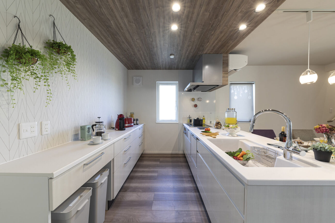 ロゴスホーム 【福島県】ナチュラルとモダンが調和。遊び心と機能性を両立させた家。の建築実例画像3