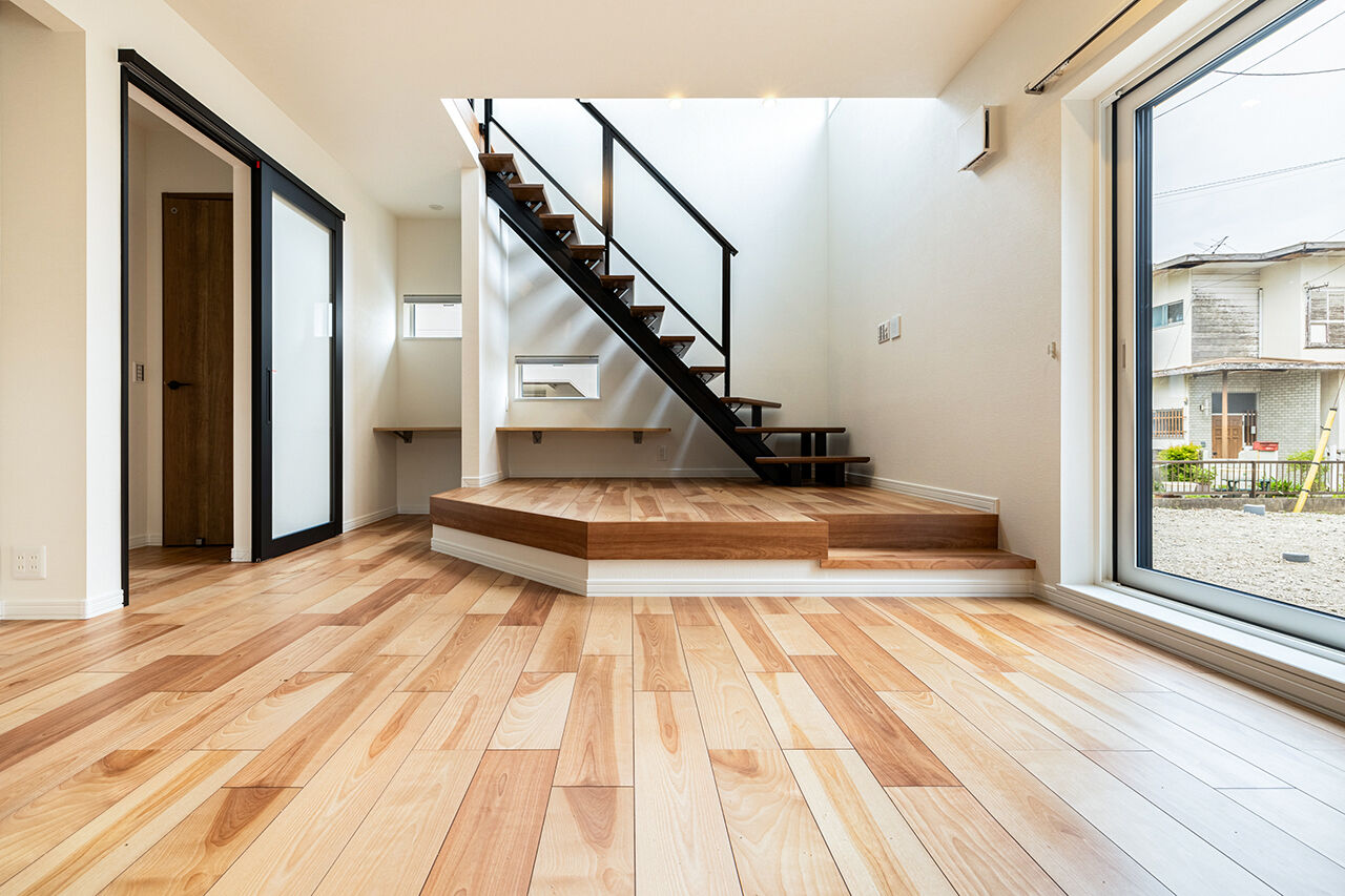 ロゴスホーム 【ふじみ野市／吹抜／収納充実／間取図】家族が集まり、団欒を楽しむキッチンにこだわった住まいの建築実例画像5