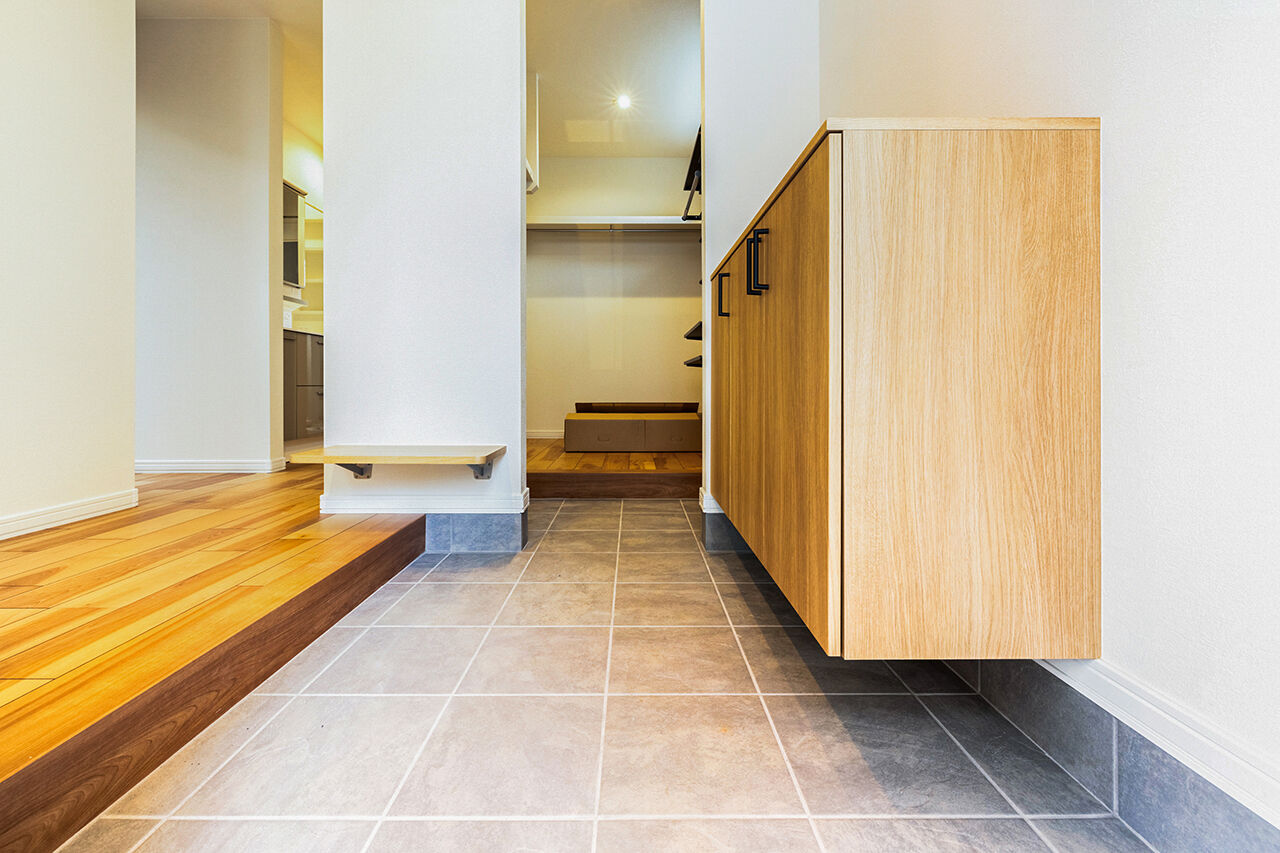 ロゴスホーム 【ふじみ野市／吹抜／収納充実／間取図】家族が集まり、団欒を楽しむキッチンにこだわった住まいの建築実例画像9