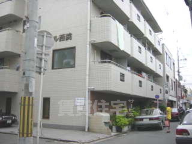 京都市右京区西院三蔵町のマンションの建物外観