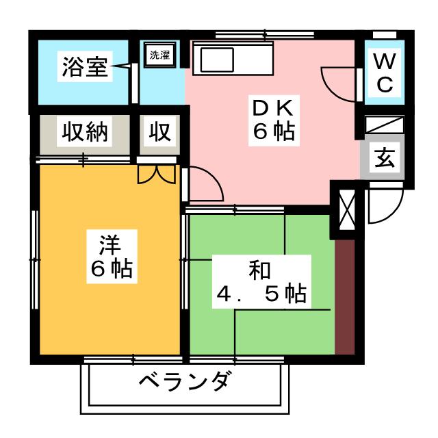 アルカンシェルの間取り