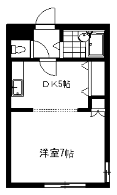 エンドレス三井南６条の間取り