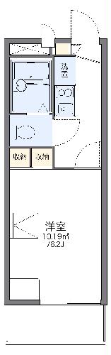 レオパレスサンファームの間取り