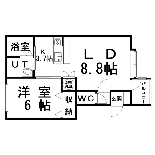 キャメロットの間取り