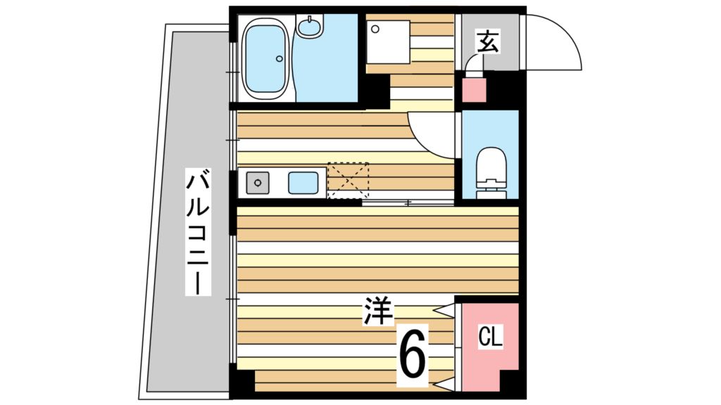 メゾン御影の間取り