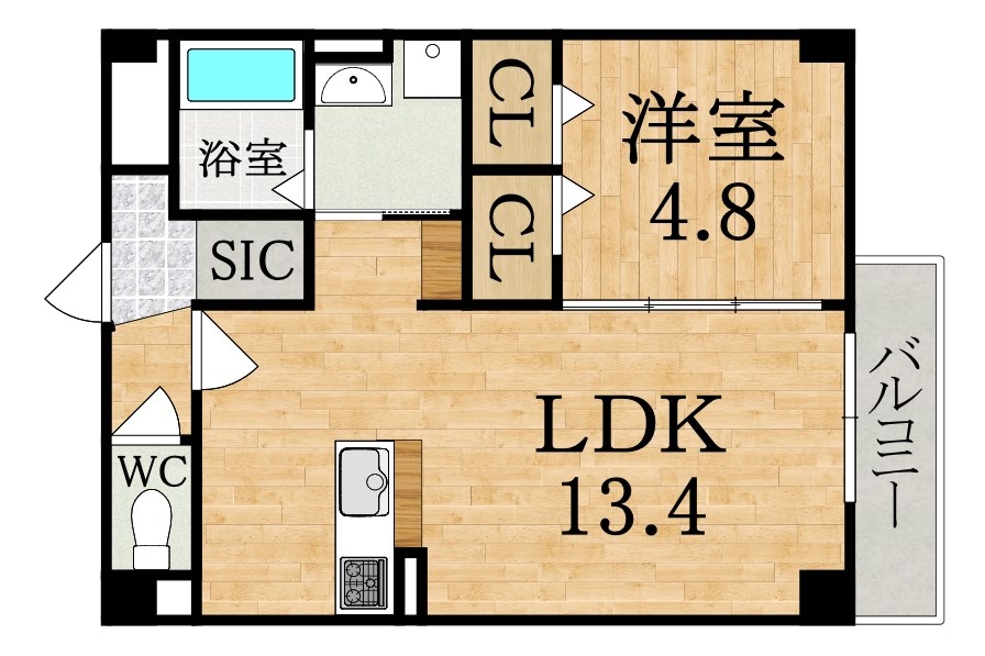 ARCENCIELCOURT橿原神宮前の間取り