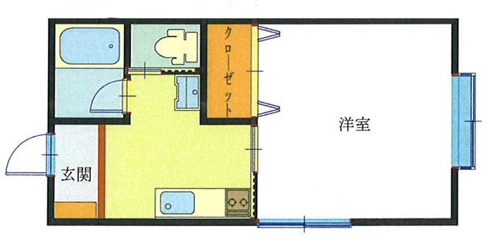 ギャザ・ソレントの間取り