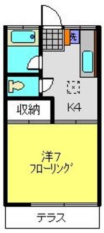 あさひ荘の間取り