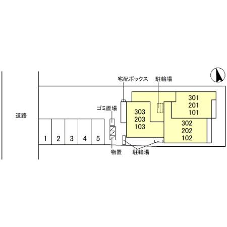 【富山市総曲輪のアパートのその他】