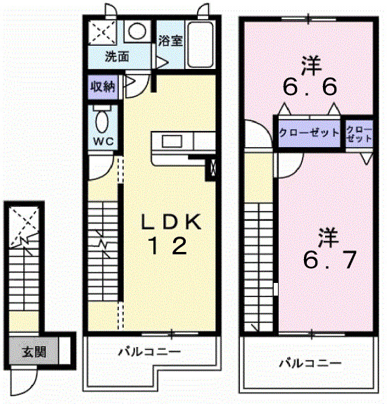 Ｍｔ．オータムの間取り