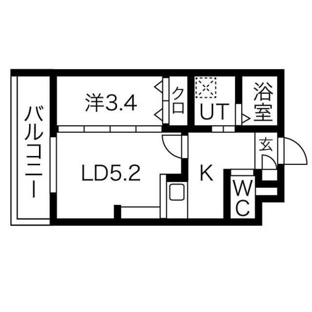 ジーイーシスの間取り