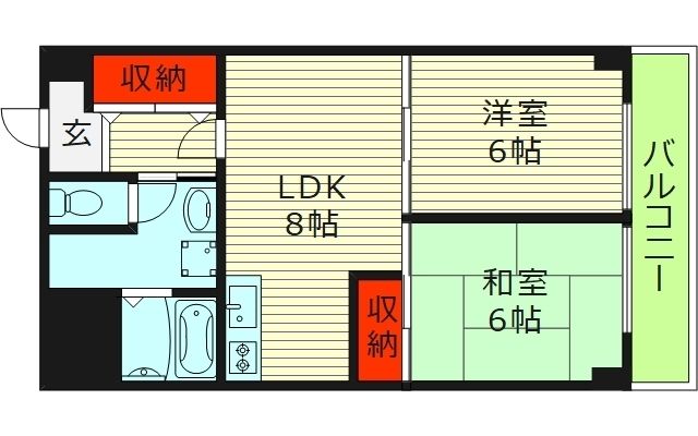 グリーンプラザの間取り