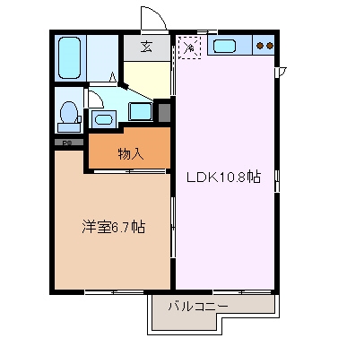 グリーンパークの間取り