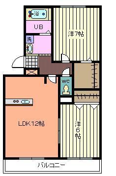 さいたま市中央区本町東のアパートの間取り