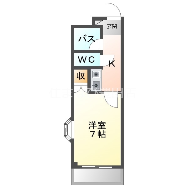 安城市池浦町のマンションの間取り