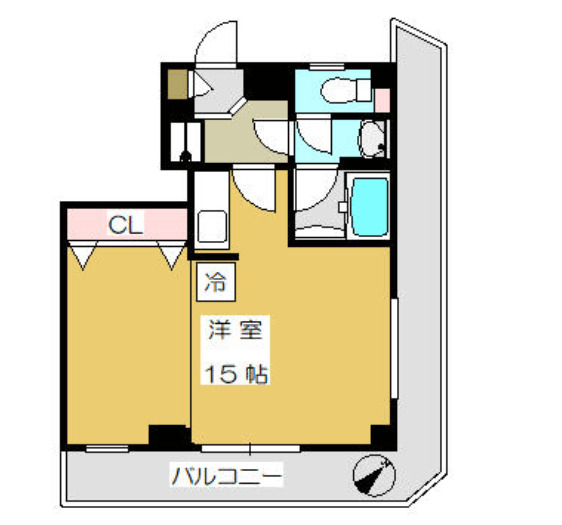 千駄ヶ谷ＳＫＹ．ＨＩＬＬＳの間取り