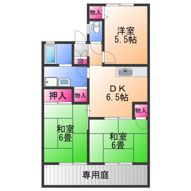 リヴェルテIIの間取り