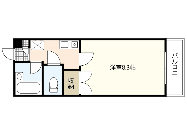 第２中福ビルの間取り