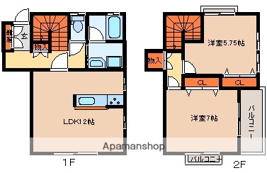 メゾン松葉の間取り