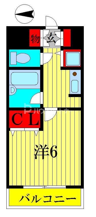 ソレイユ天王台の間取り