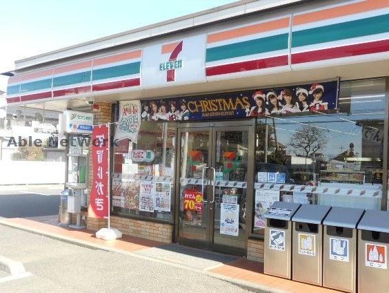 【古河市大山のアパートのコンビニ】