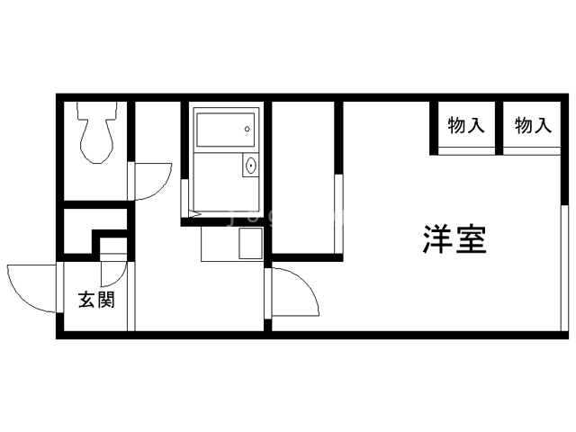 【レオパレスＫ＆Ｈの間取り】