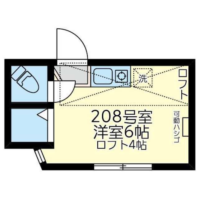 ユナイトあさひマルレーヌの間取り