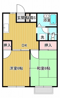 エルディムラポの間取り