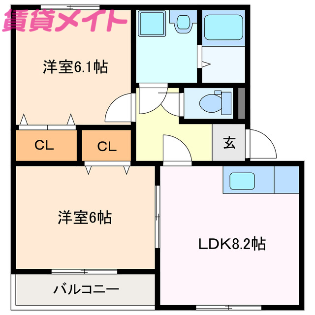 サンライズの間取り