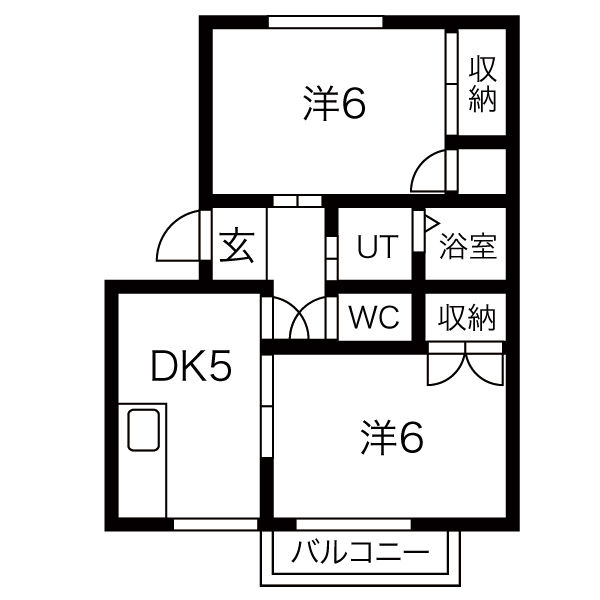 サンコーポNo.3の間取り