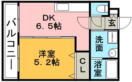 ア・ルーラ東合川の間取り