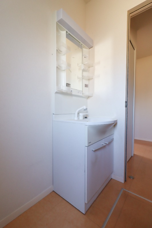 洗面設備　図面と現状に相違がある場合には現状を優先