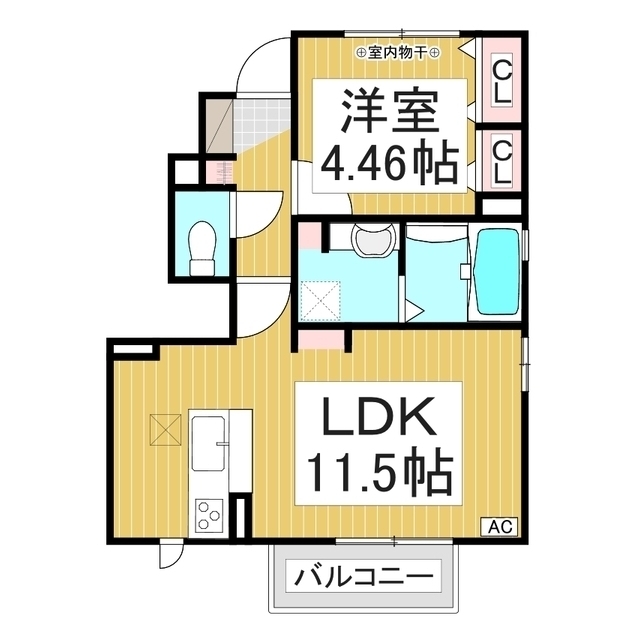 ＴＭフォンテーヌの間取り