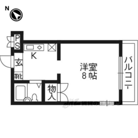 サン嵐山の間取り