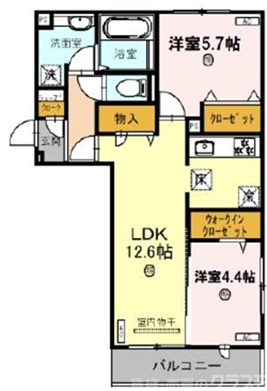 【プルミエール上賀茂の間取り】