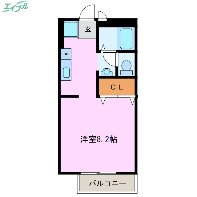 プレミール・ナラノの間取り