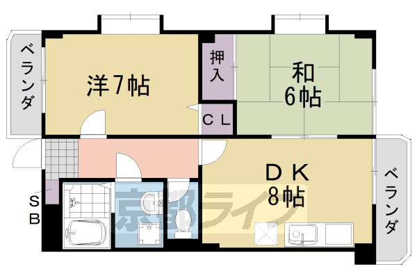 プレミエールクラーテの間取り