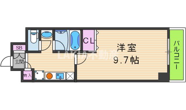 アリヴィオ夕陽ヶ丘の間取り