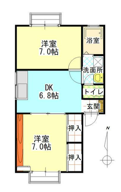 メゾン久遠IIの間取り