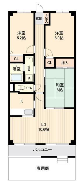 アルカンシエール（旧特優賃）の間取り