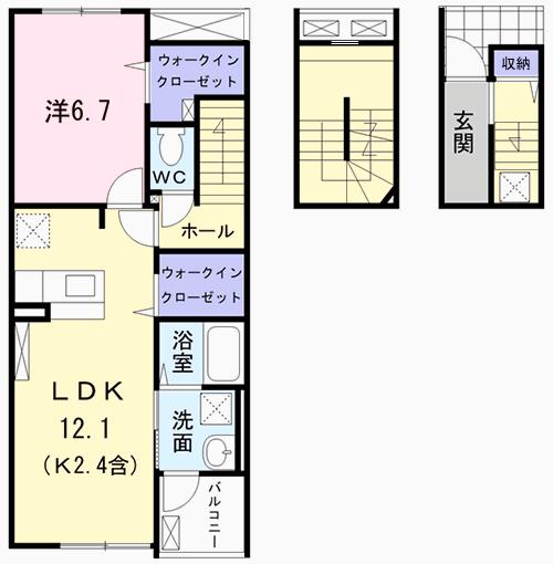 メゾンエレガンテの間取り