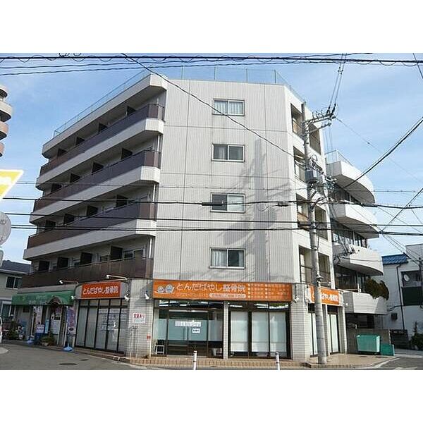 富田林市若松町のマンションの建物外観