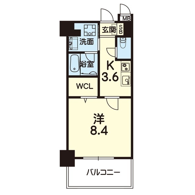 【エンクレスト新屋敷の間取り】