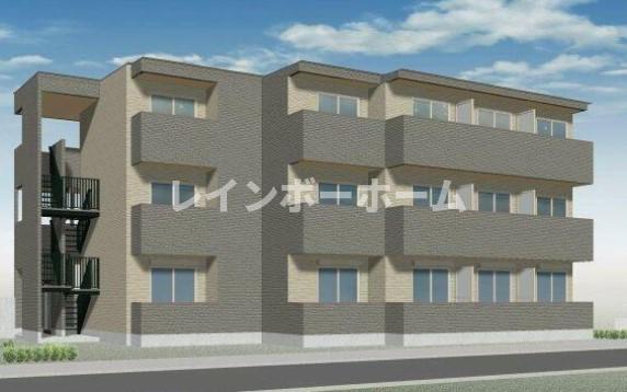 仮称）富士見市針ケ谷１丁目Ａ計画の建物外観