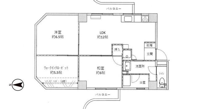 てんぐ屋西新ビルの間取り