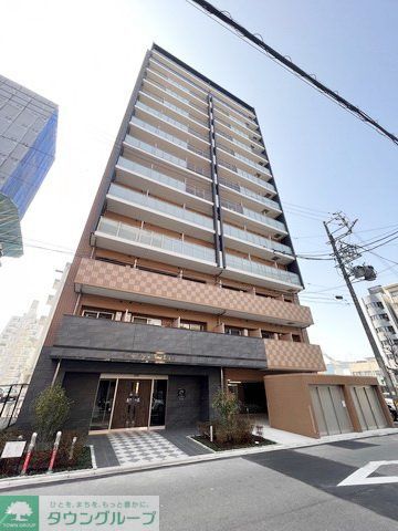 名古屋市西区新道のマンションの建物外観